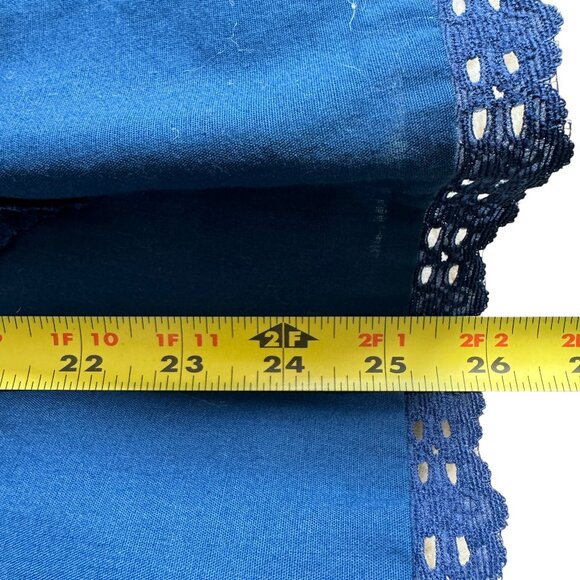 Vintage Little House Creations Prairie Skirt Sz Lg Patchwork Boho Cottage Gypsy - Picture 11 of 16